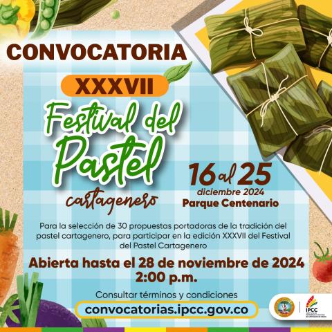 CONVOCATORIA DEL PASTEL